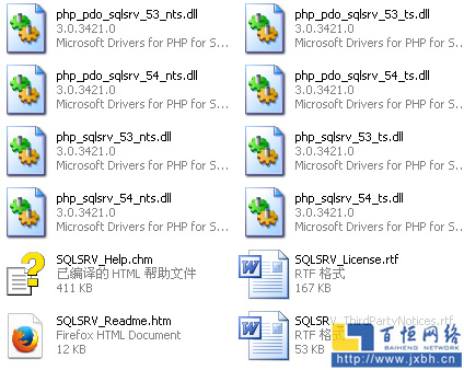 高版本的PHP擴展文件