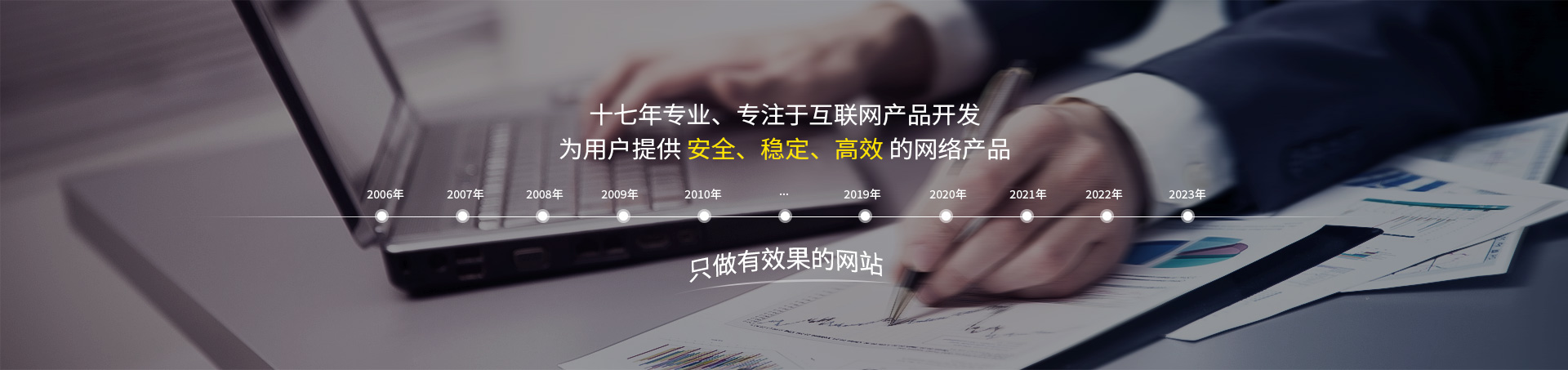 十七年專業(yè)、專注于互聯(lián)網(wǎng)產(chǎn)品建設(shè)